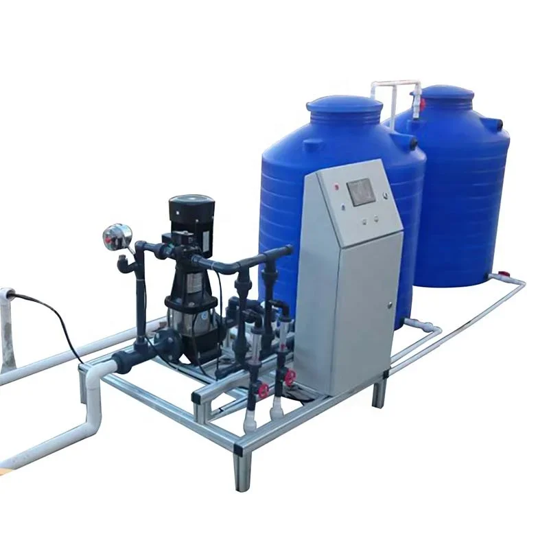 Automatic Control Two-Channel Intelligent Fertilizer Applicator Water and Fertilizer Machine for Greenhouse Irrigation System