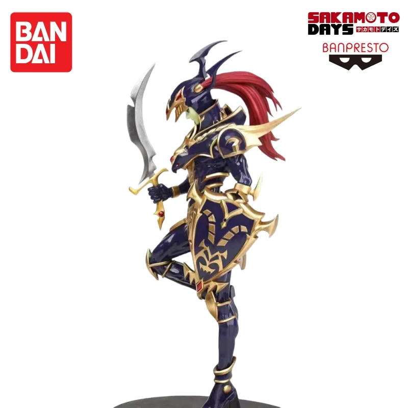 

in stock Original BANDAI BANPRESTO Yu-Gi-Oh!Black Luster Soldier action figure Doll Brand New Boxed Animation peripherals