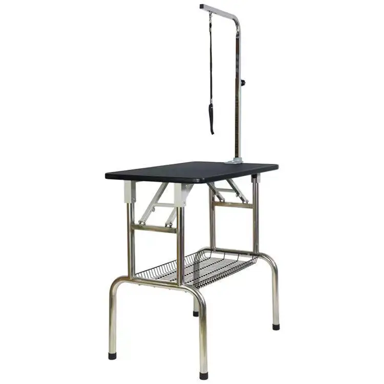 Pet Grooming Table, Household Cat Folding Bath, Shearing and Trimming, Small Table Teddy Golden Retriever