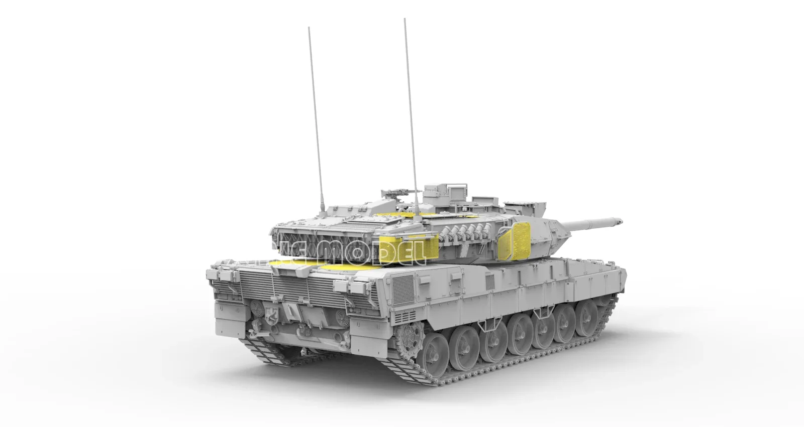 Border Model Building Kits 1/35 BT-040 German Leopard 2A7V Main Battle Tank   (w/metal barrel) for Military Toy Model Hobby