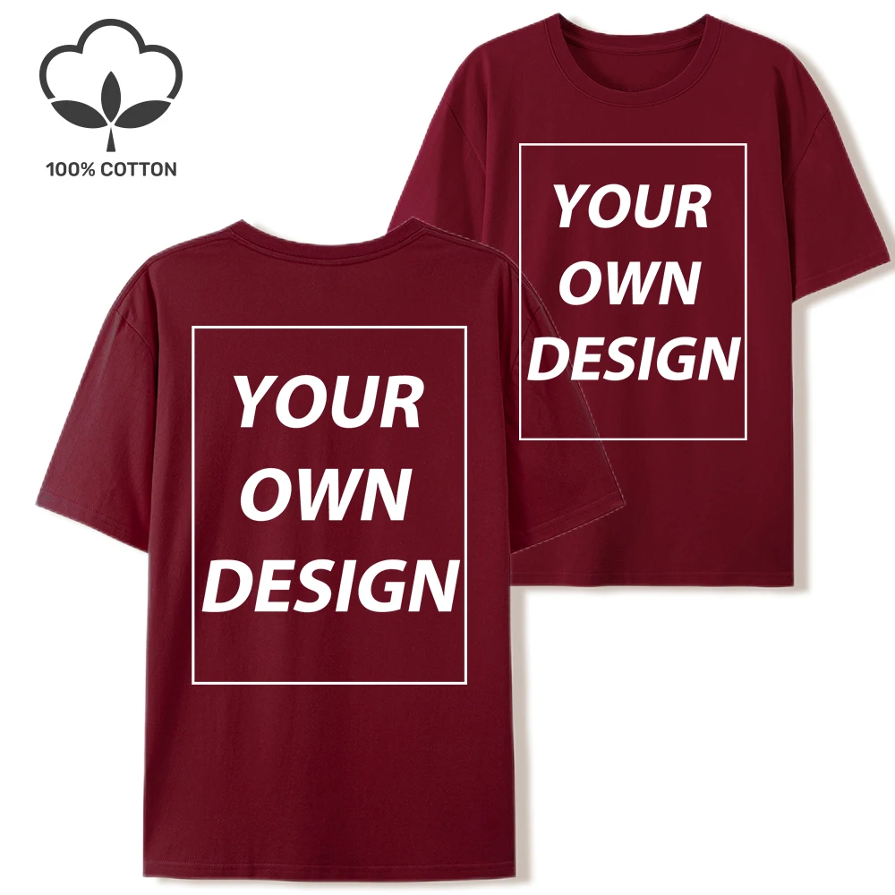 21 Farben Individuelles T-Shirt Personalisiertes Design Damen Casual Rundhals-T-Shirts Baumwolle Sommerkleidung Y2K Atmungsaktive Oversize-Tops – Detail 25
