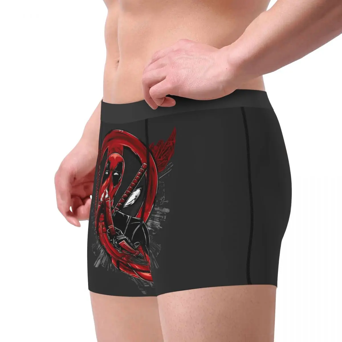 Custom Deadpool Superhero Boxers Shorts Men Briefs Underwear Cool Underpants