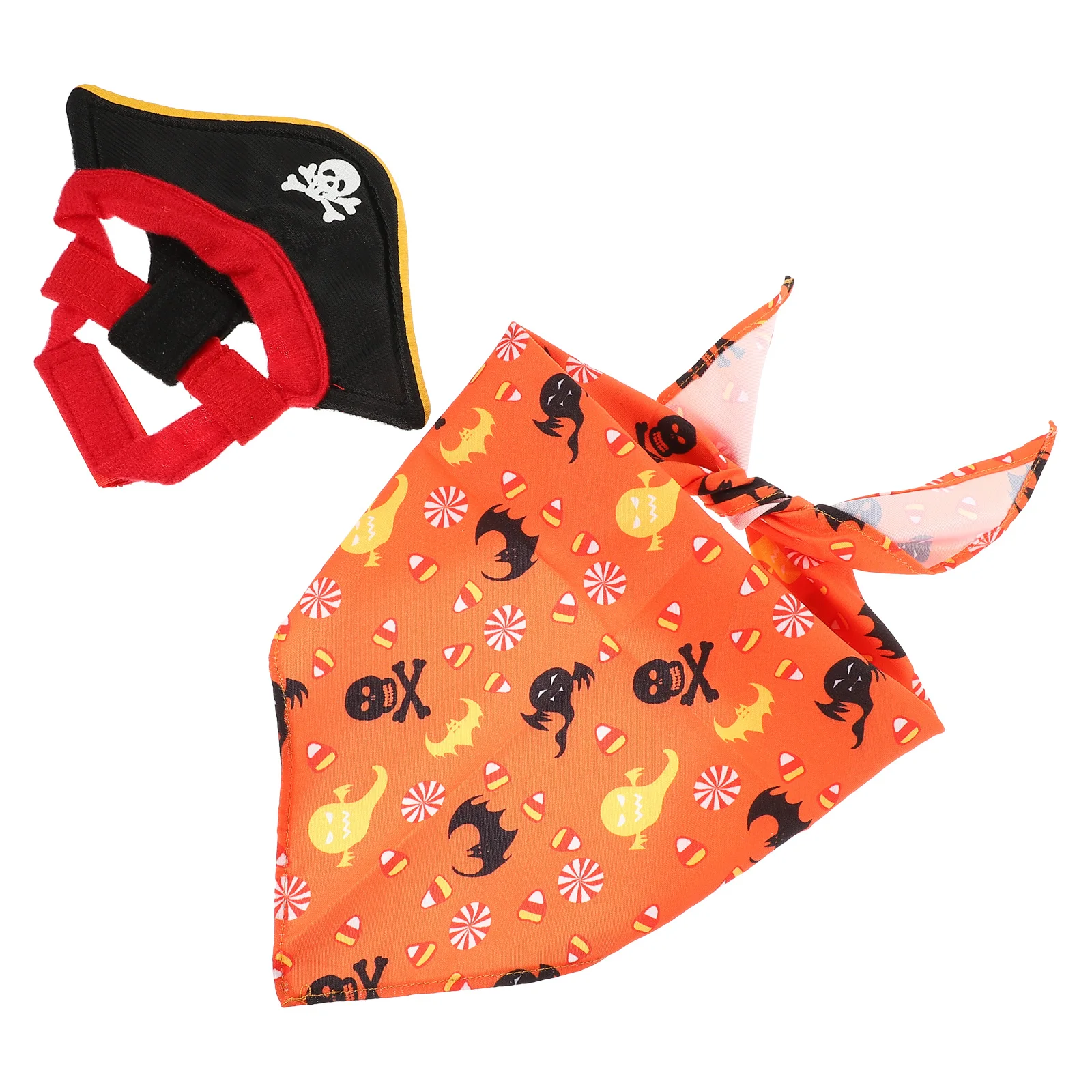 

Pirate Hat Kit Cat Costume Set Pet Costume Set Dog Cat Apparel Party Favors Halloween Cosplay Props Photo Accessories