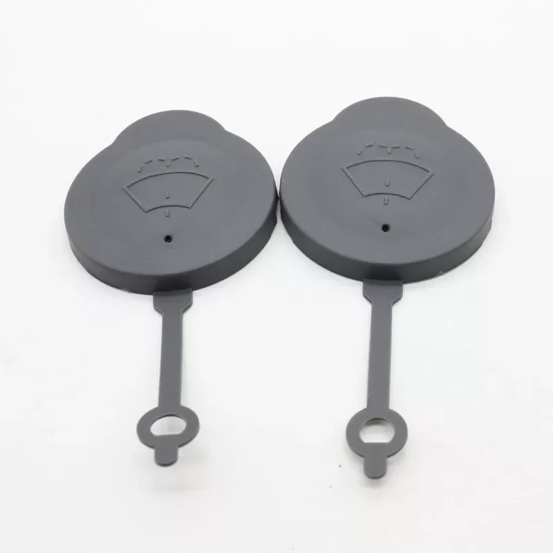 2 قطعة ممسحة زجاج السيارة الأمامي غسالة خزان السوائل غطاء 28913-1HA3A خزان المياه غطاء زجاجة غطاء لنيسان ميكرا K13 2011-16