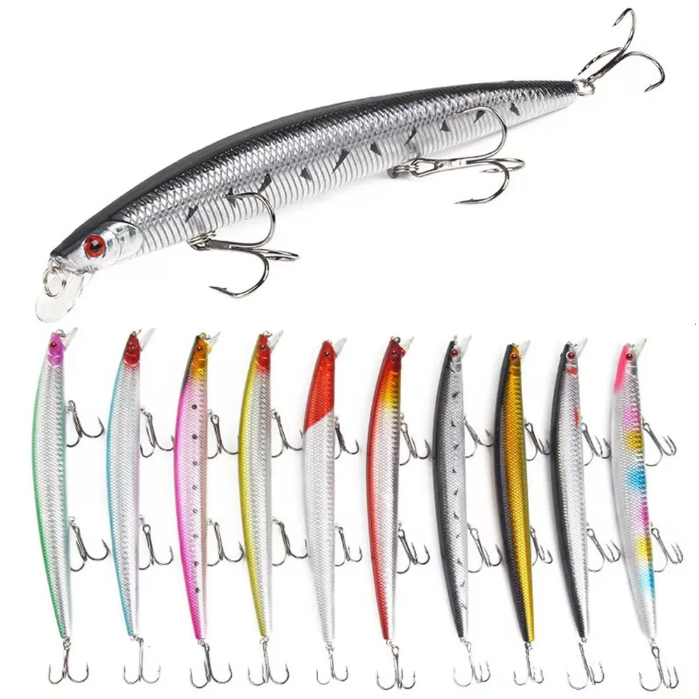 Neue Große Angelgerät Angelköder Angelzubehör Sinking Minnow Künstlicher Köder 18 cm/23 g Professioneller Hartköder