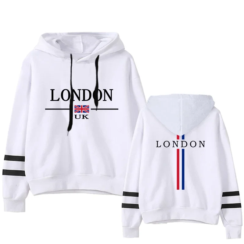 

Спортивные повседневные женские универсальные худи-пуловеры в полоску, хит продаж, для активного отдыха, модные, на каждый день, простые, весна 2026, стиль свитшота