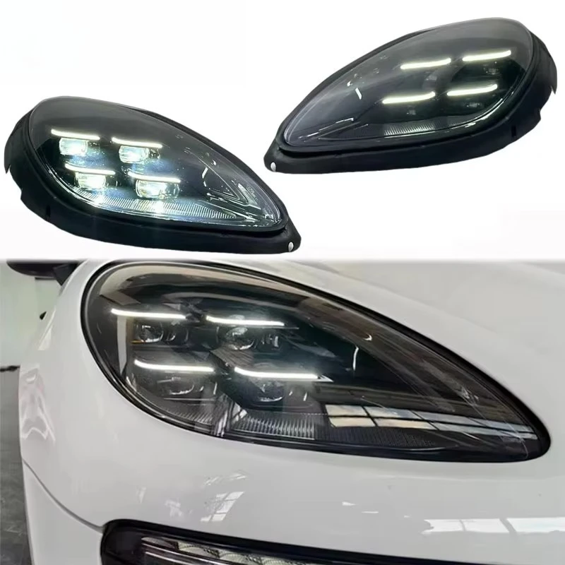 Auto Parts for   95b.1 95b.2 2014-2020 to 95b.3 2024 Style Headlamps Matrix LED Headlamps