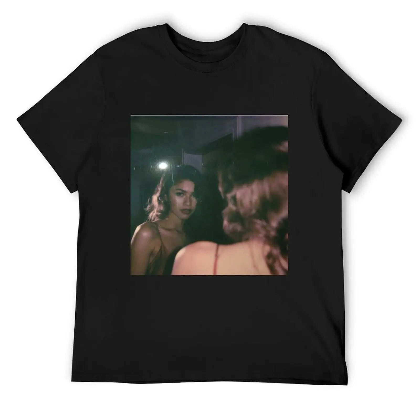 

Zendaya Beautiful Aesthetic T-Shirt Blouse plus size clothes blue archive plus size men clothing