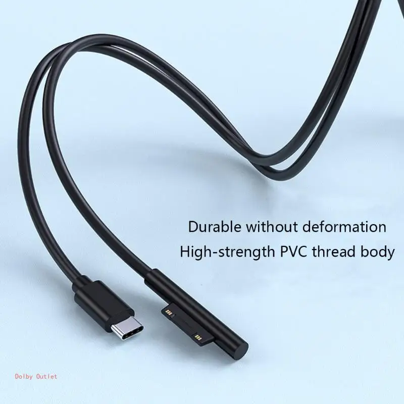 USB Power Supply Adapter Charging Cable Cord for Surface 7/6/54/3