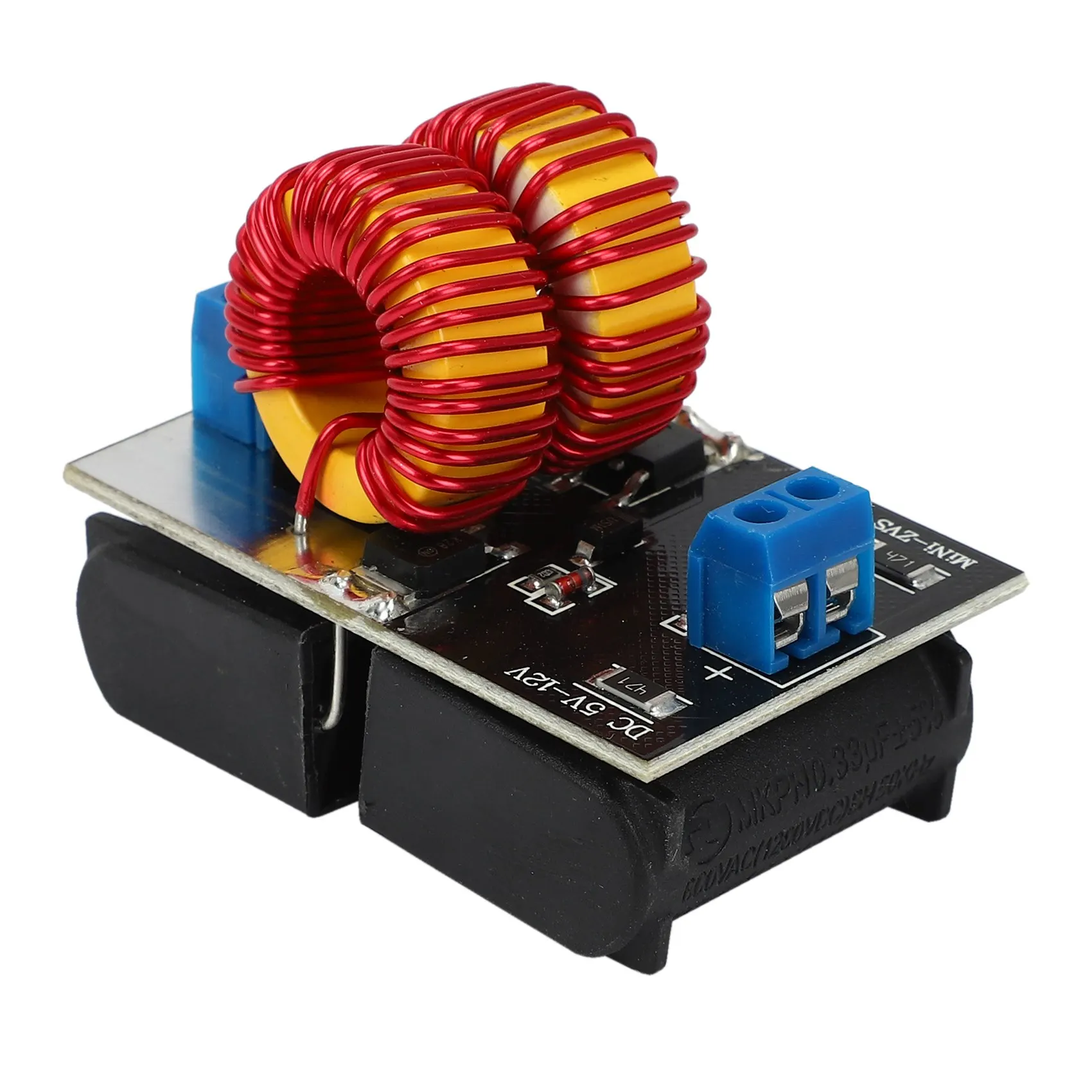 AAAF 12V 120W Mini ZVS Induction Heating Board Flyback Driver Broad Heater DIY Cooker+ Ignition Coil