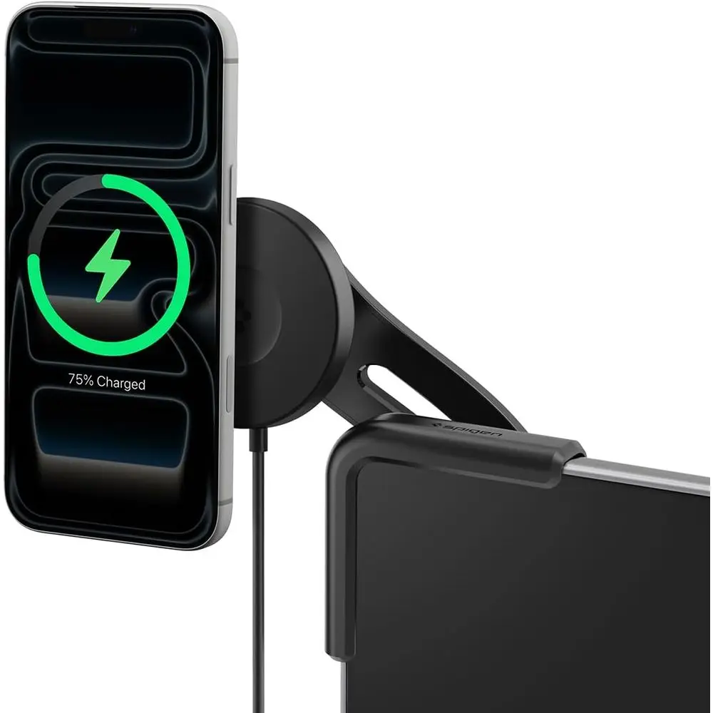 

Wireless Qi2 Magnetic Car Mount with MagSafe & PixelSnap for iPhones 2025/26 & 3/Y/S/X Models, Excludes 16in QHD Screens