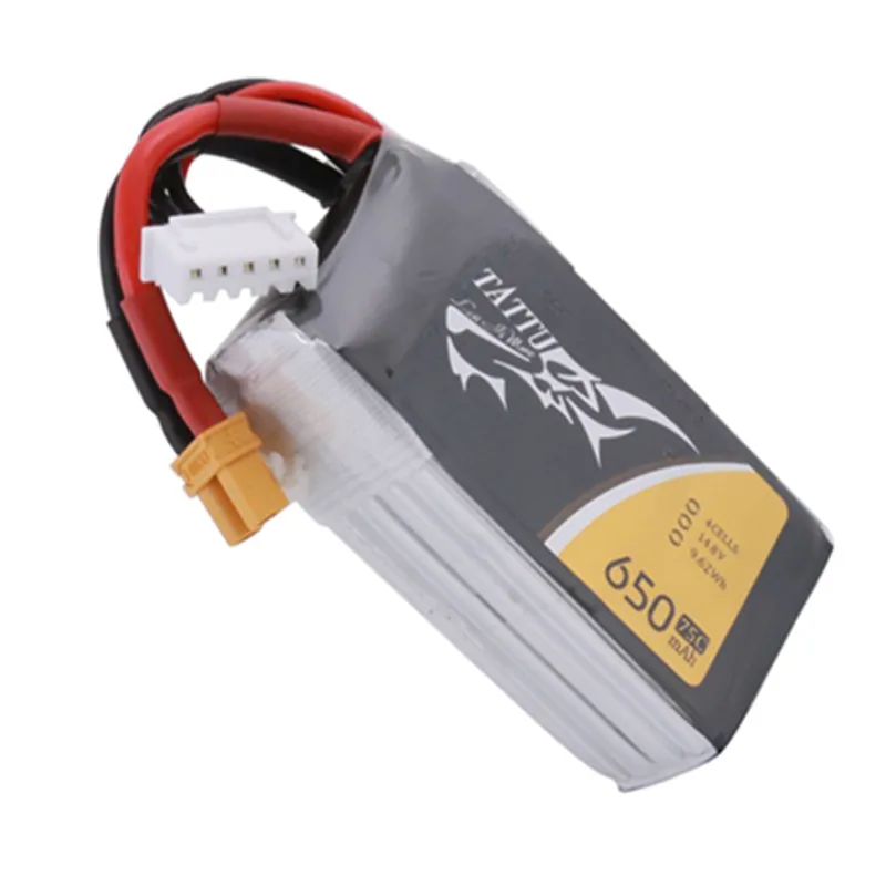 TATTU Batería LiPo 4S 75C 650mAh para Dron de Carreras - imagen 3