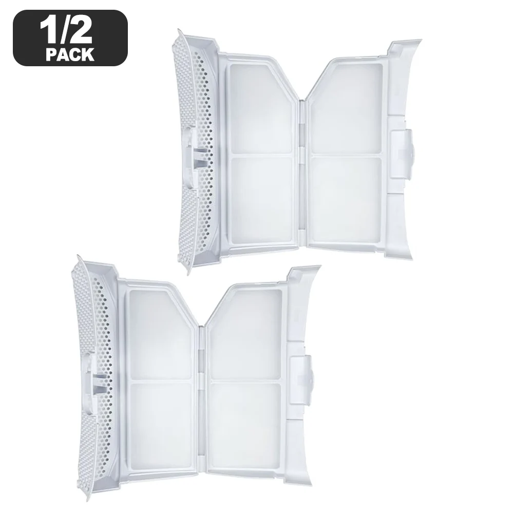 1/2 Buah Saringan Bulu Halus Kantong Saringan Filter Saringan Serat untuk Bosch untuk Siemens 752387 IQ500 IQ700 untuk Bagian Kelas Ekstra ISensoric