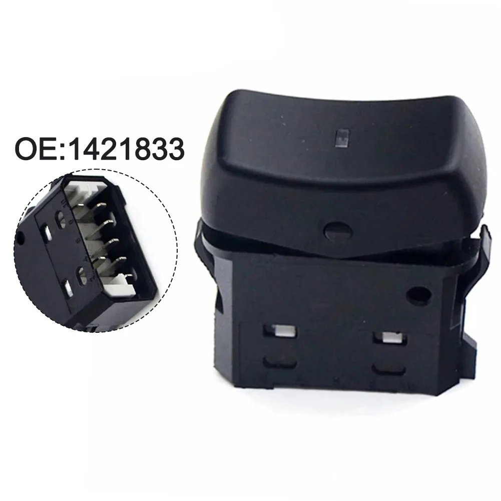 Electric Window Lift Switch for Scania Vehicles Replaces OEM 1421833 Designed for Reliable Window Control Functionality