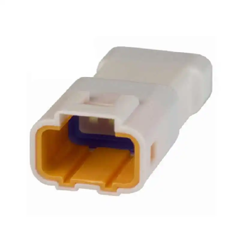 Оригинальный разъем Hulian, 10/20 шт., 303304004AAW, 4P, белый штекер, герметичный PBT + GF/94V0 Оригинальный разъем Hulian, 10/20 шт., 303304004AAW, 4P, белый штекер, герметичный PBT + GF/94V0