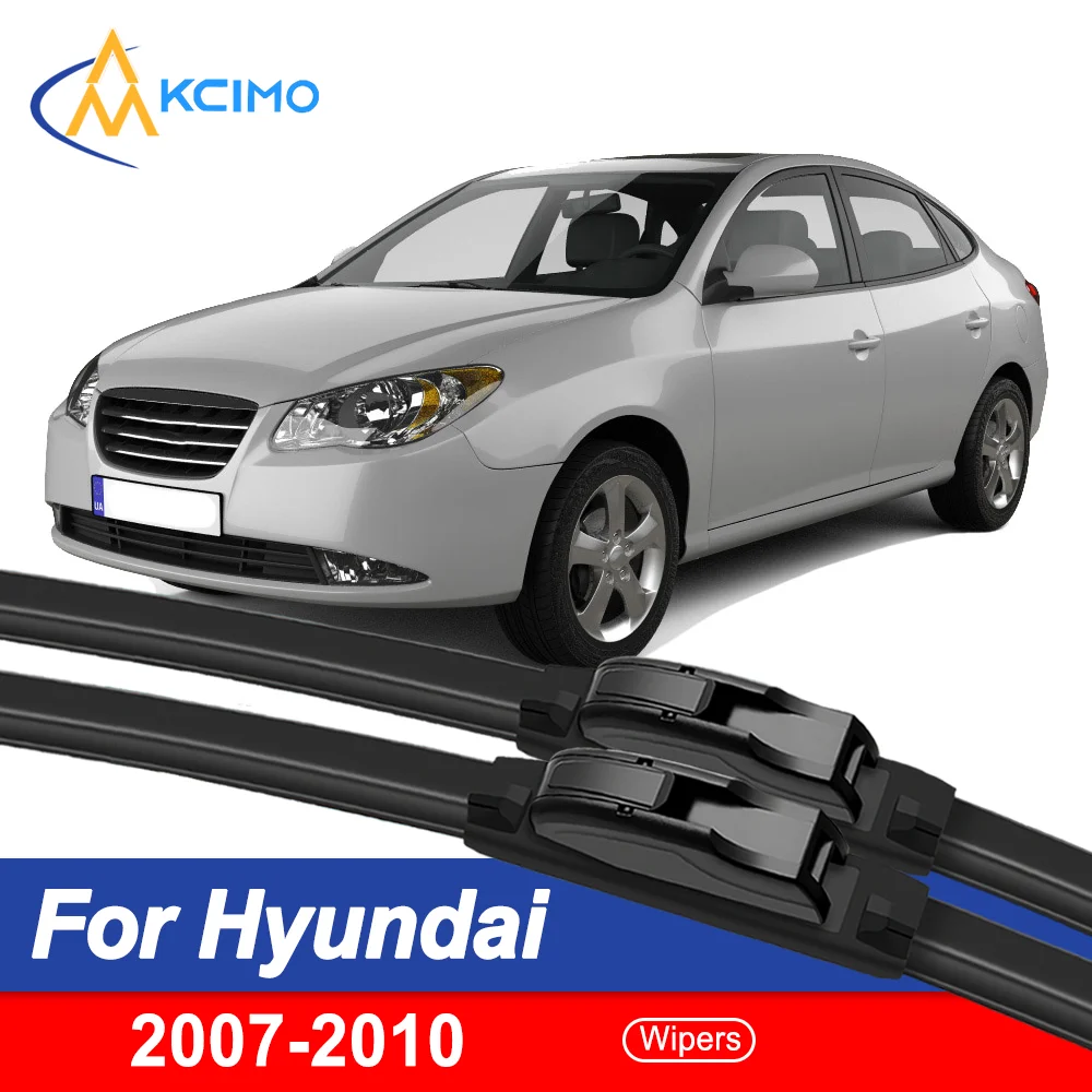 

Smooth & Silent Wiping 2PCS Wiper Blades for Hyundai Elantra HD 2007–2010 All-Weather Performance Clear View Safe Driving
