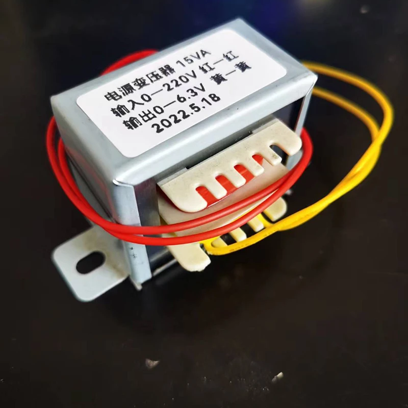 BAHOD 15w 220v Naar 6.3v 5v Transformator Gloeidraad Transformator voor Vacuümbuizenversterker