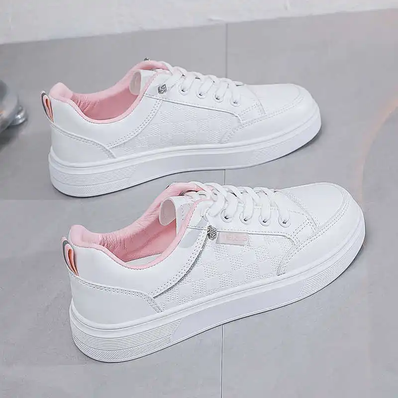 

Rubber Sole Big Sole White Shoes For Womens Running Women's Sneakers Sale Woman Fashion Sports Fashionable Ternis Raning