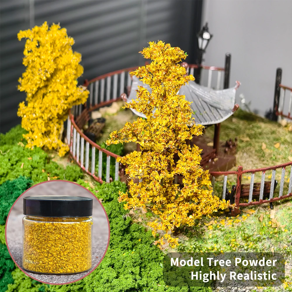 100ML DIY Modeling Tree Powder Architectural Building Materials For Model Making Tree Leaves Grass Scene Materials