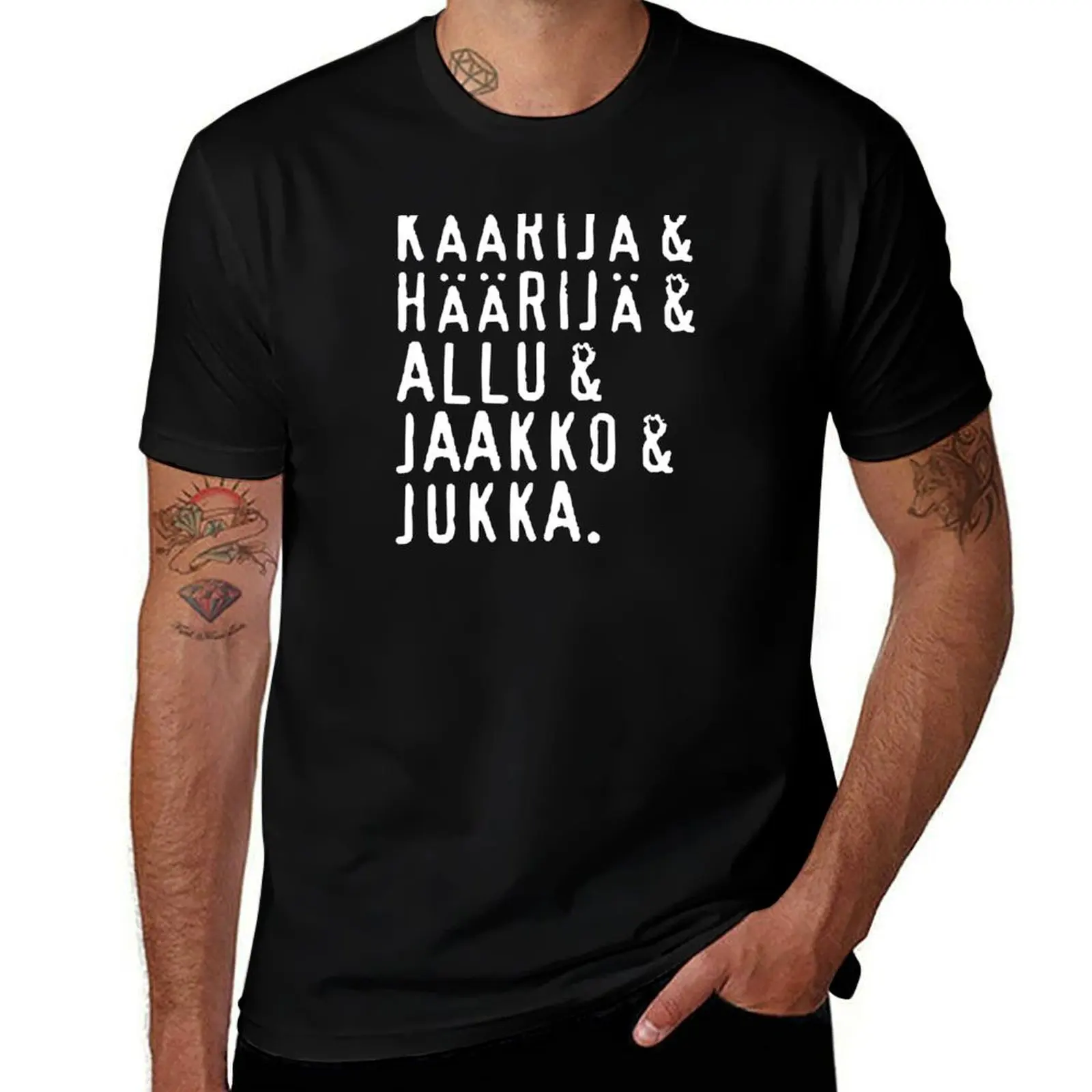 K??rij? Crew Line-up T-Shirt Anti-Perspiration Workout Top T-Shirt