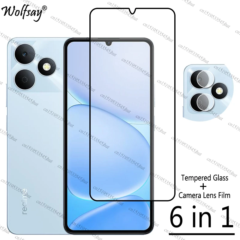 

Full Cover Tempered Glass For Realme Note 80 Screen Protector For Realme Note 80 Camera Glass For Realme Note 80 Glass 6.74 inch