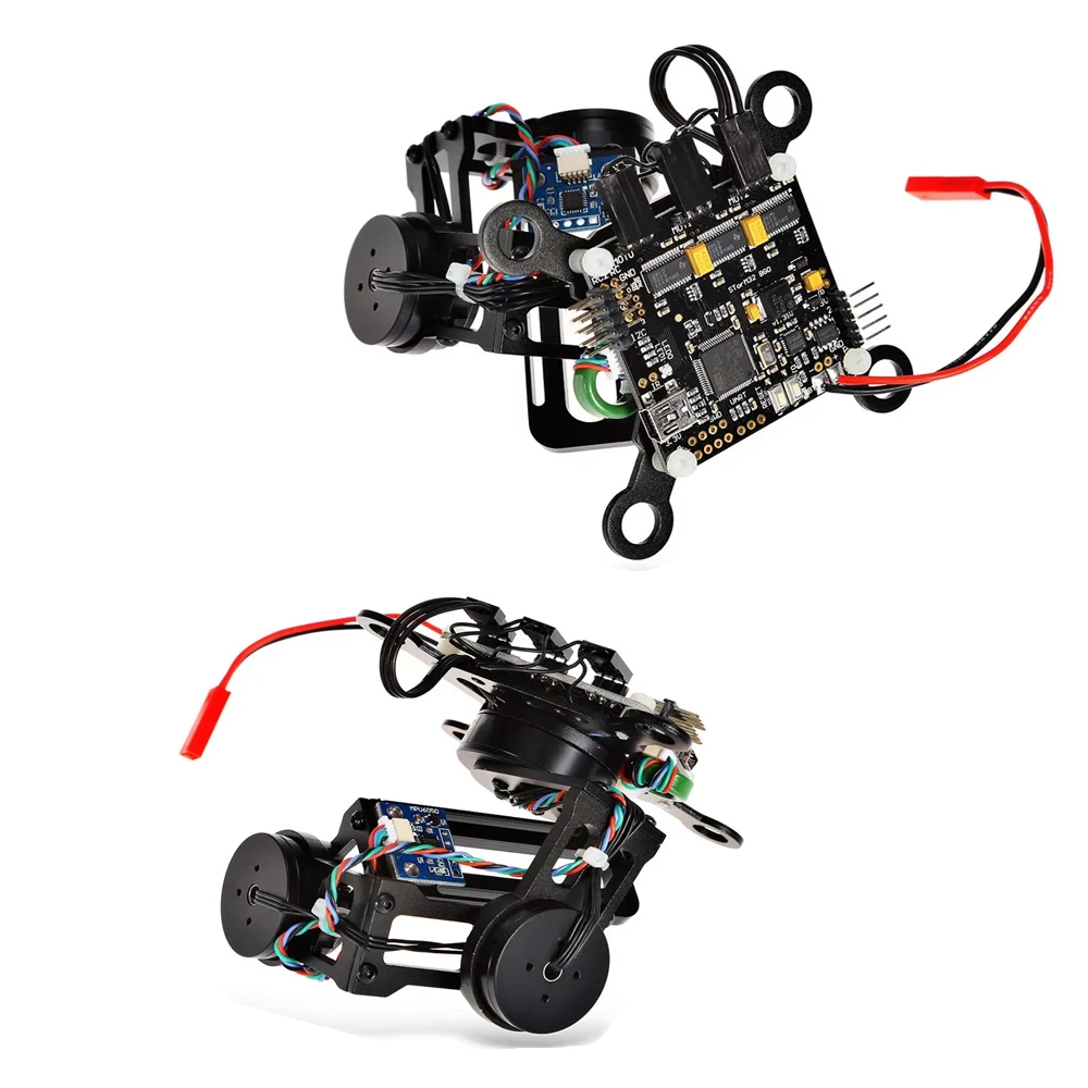 

QX-motor 2/3Axis Gimbal Storm32 BGC Легкий бесщеточный стабилизатор с двигателями Бесплатная отладка для камеры Gopro3 Gopro4 SJ4000 DIY FPV