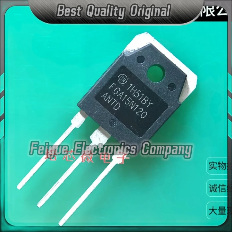 5PCS-20PCS  FGA15N120ANTD  TO-3P 1200V 15A IGBT  Best Quality Imported Original