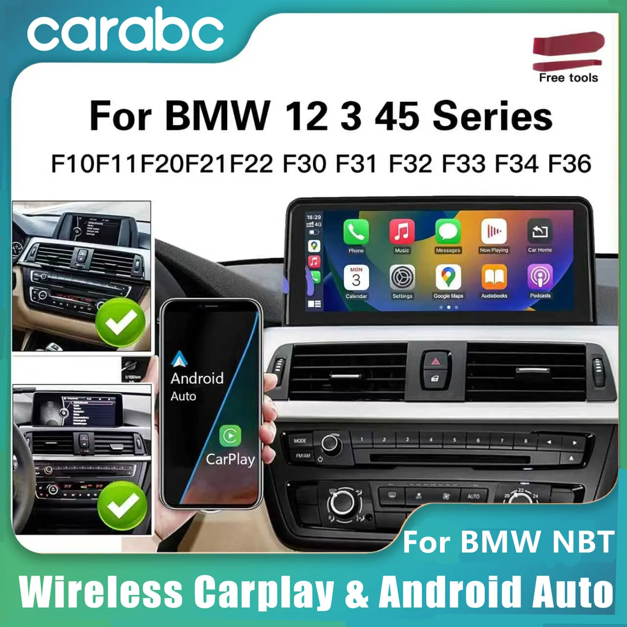 Carabc Wireless Car…