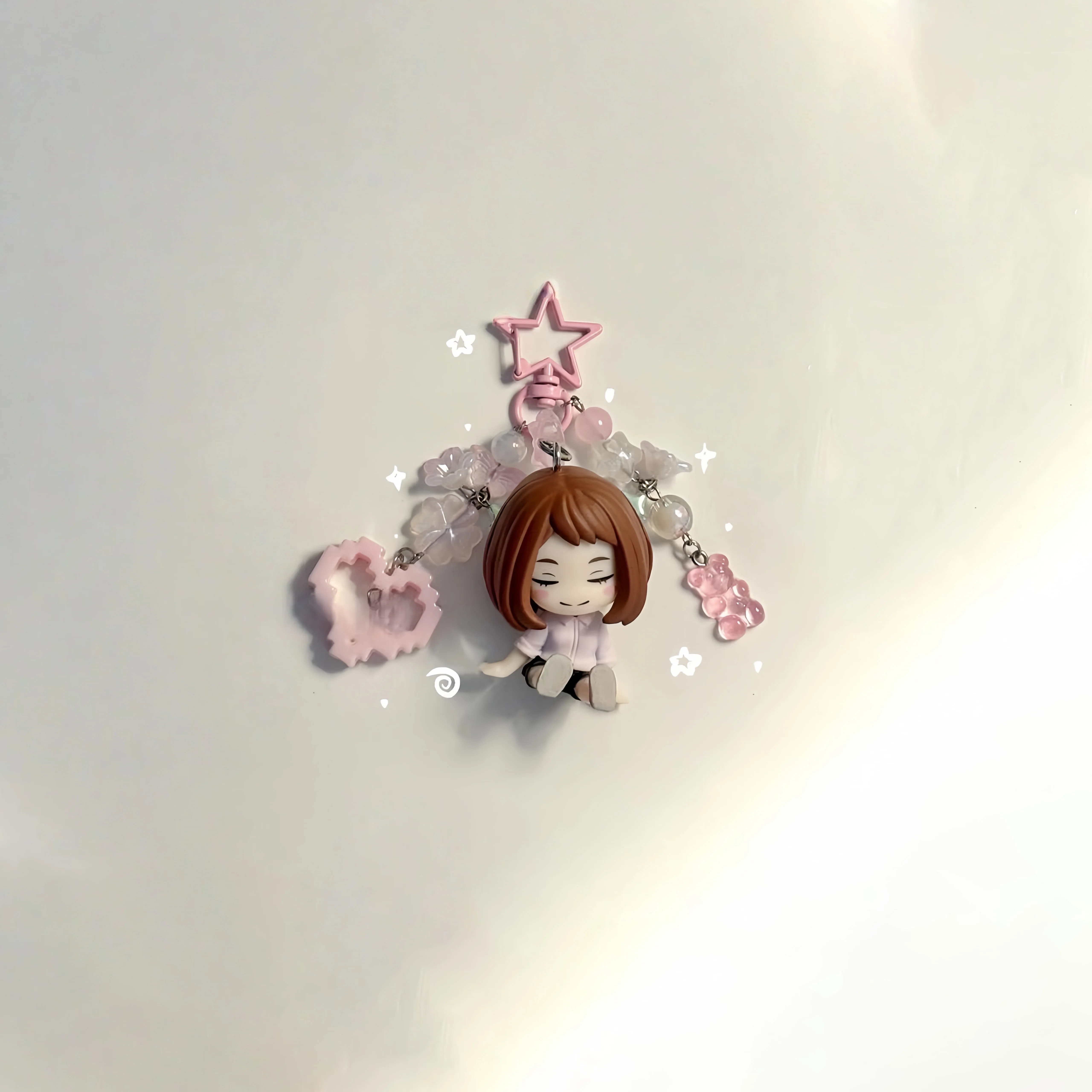 Handmade Hero Anime Character Keychains
