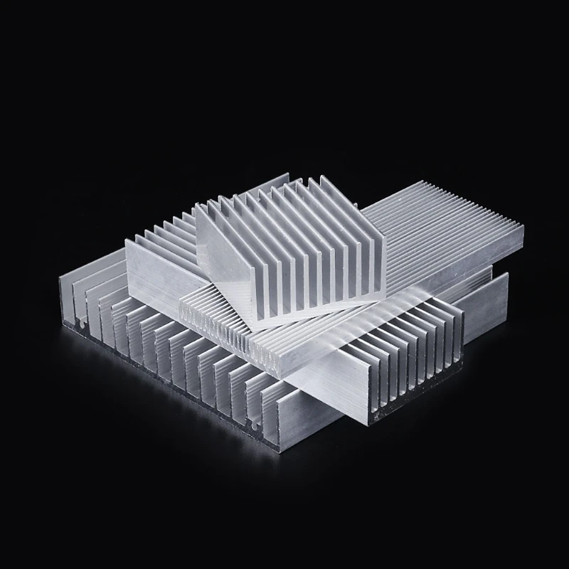 Extruded Aluminum Heatsink Cooling Pad High Power Led Heatsink LED IC Chip Cooler Radiator Heat Sink For LED COB Light