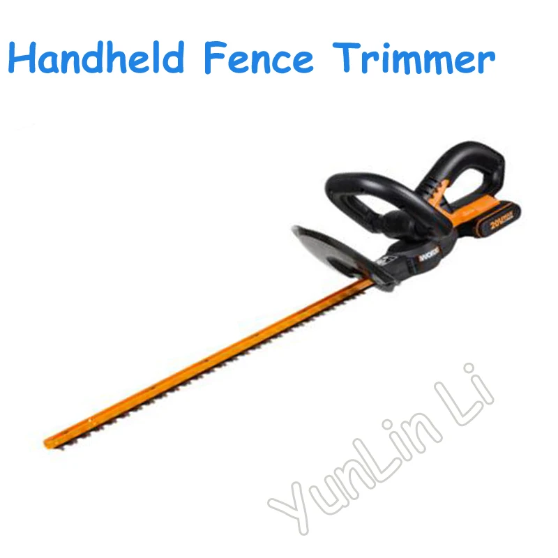 Handheld Fence Trimmer 20V Lithium Battery Garden Pruning Machine Electric Pruning Saw Battery Pruning Shears WG259E