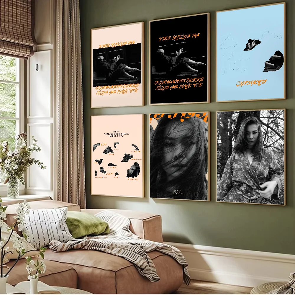 Singer Mitski Miyawaki Poster Prints Artwork festival Bedroom Club living room Home Deco