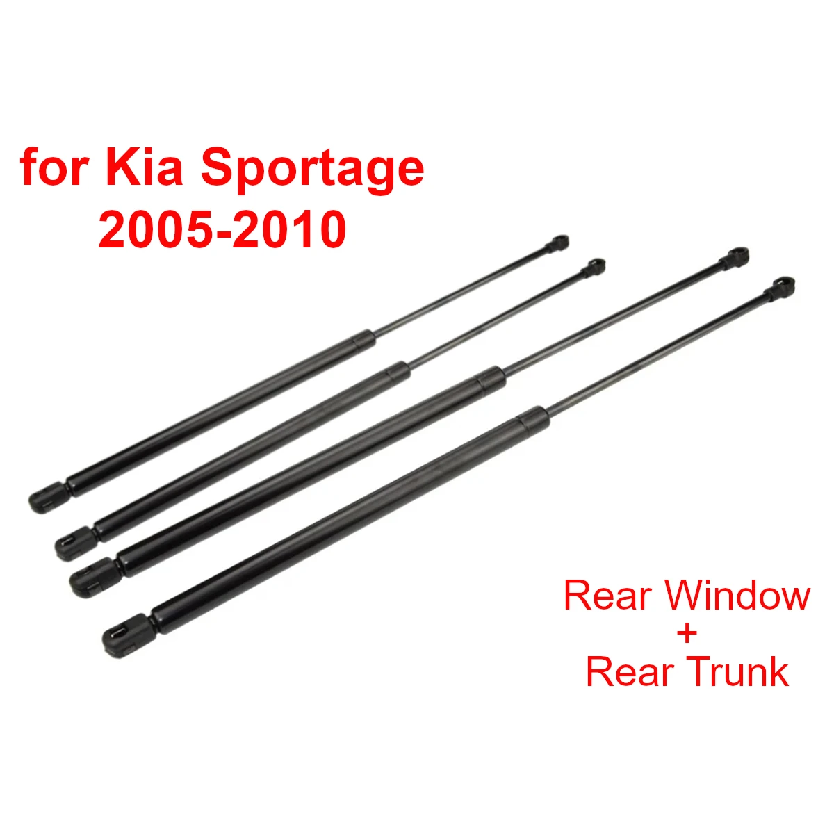 Rear Trunk Tailgate Window Glass Lift Support Rods Gas Spring Struts Dampers 81780-1F010 87170-1F110 for Kia Sportage 2005-2010