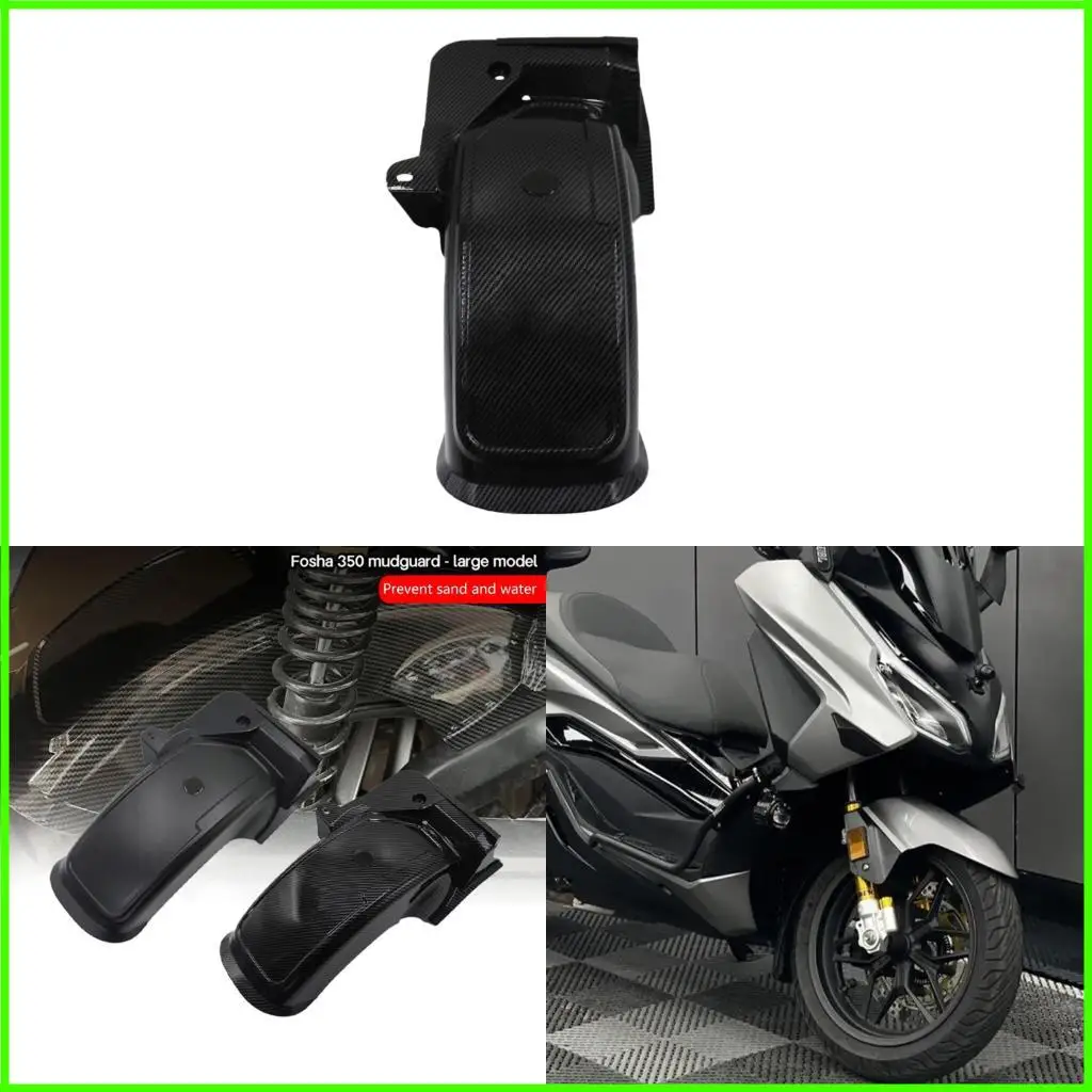 

Enhanced ABS Rear Mudguard Anti Skid Splashes Guard Rear ABS Mudguard Protector for NSS350