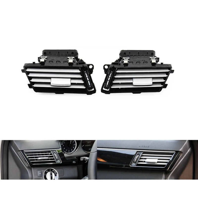 Car Dashboard Air Conditioner AC Vent Grille Outlet Assembly For Mercedes Benz E Class W212 2009-2012 E250 E300