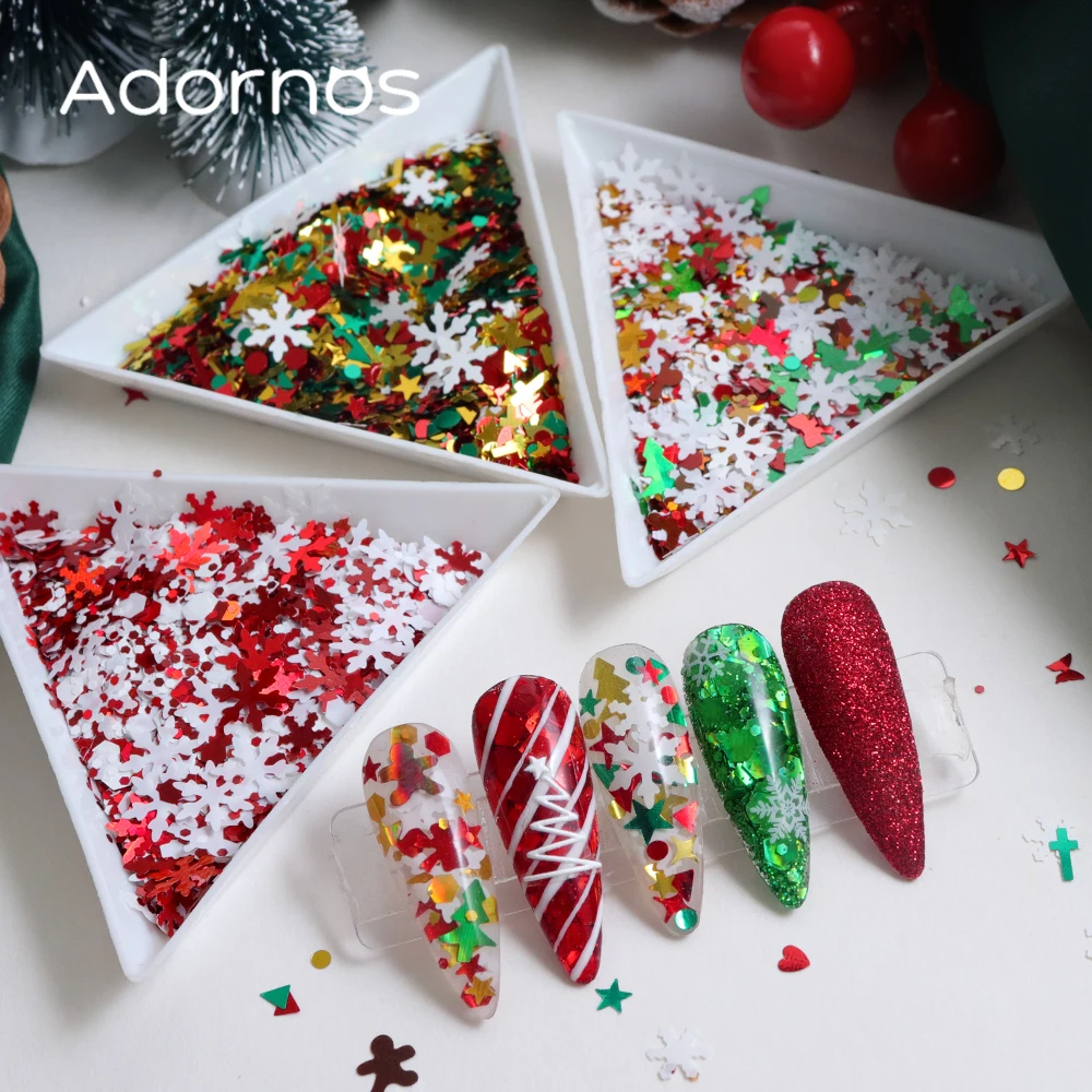 3 sachets de décorations de No - Nail Art Xmas avis et prix