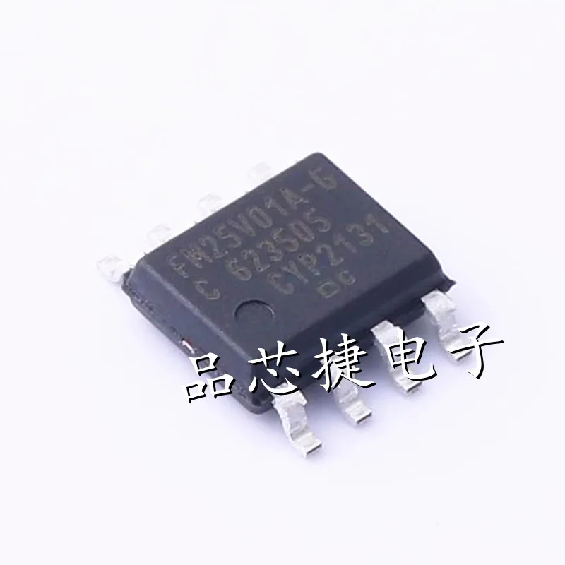 10pcs/Lot FM25V01A-GTR Marking FM25V01A-G SOIC-8 FRAM 128-Kbit Nonvolatile Memory