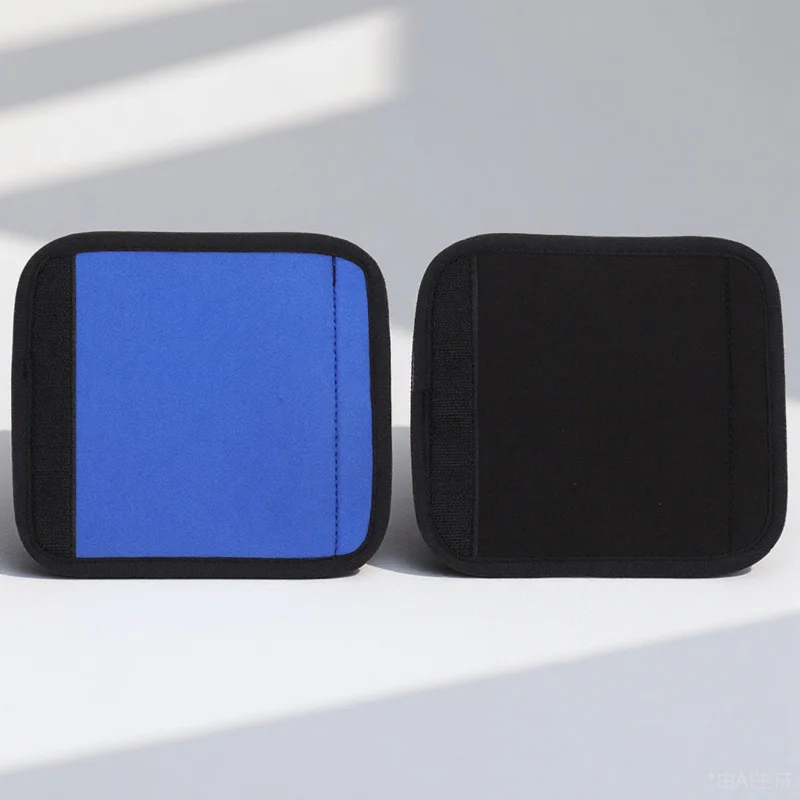 2Pcs Luggage Handle Wraps Neoprene Material Anti-Slip Grip Cover for Suitcase Handle Protection Travel Essential Accessory