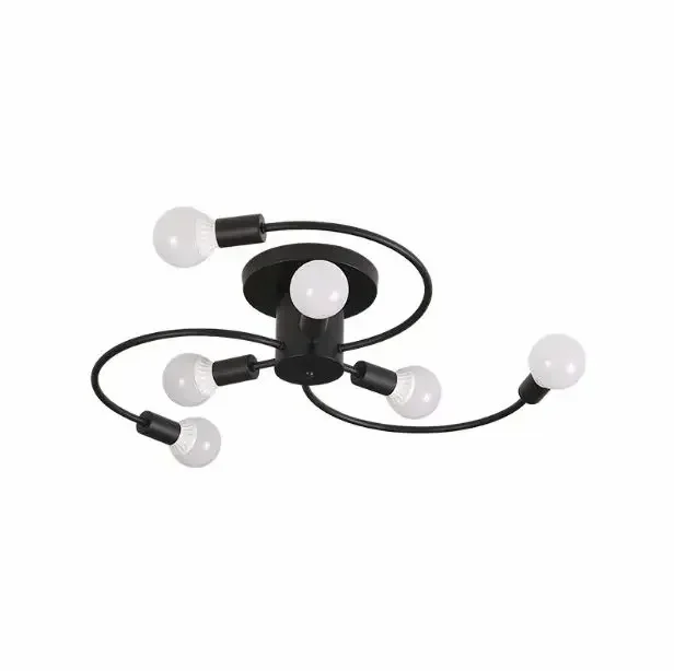 Simple modern creative personality Nordic bedroom lamp living room dining room study ceiling lamp art