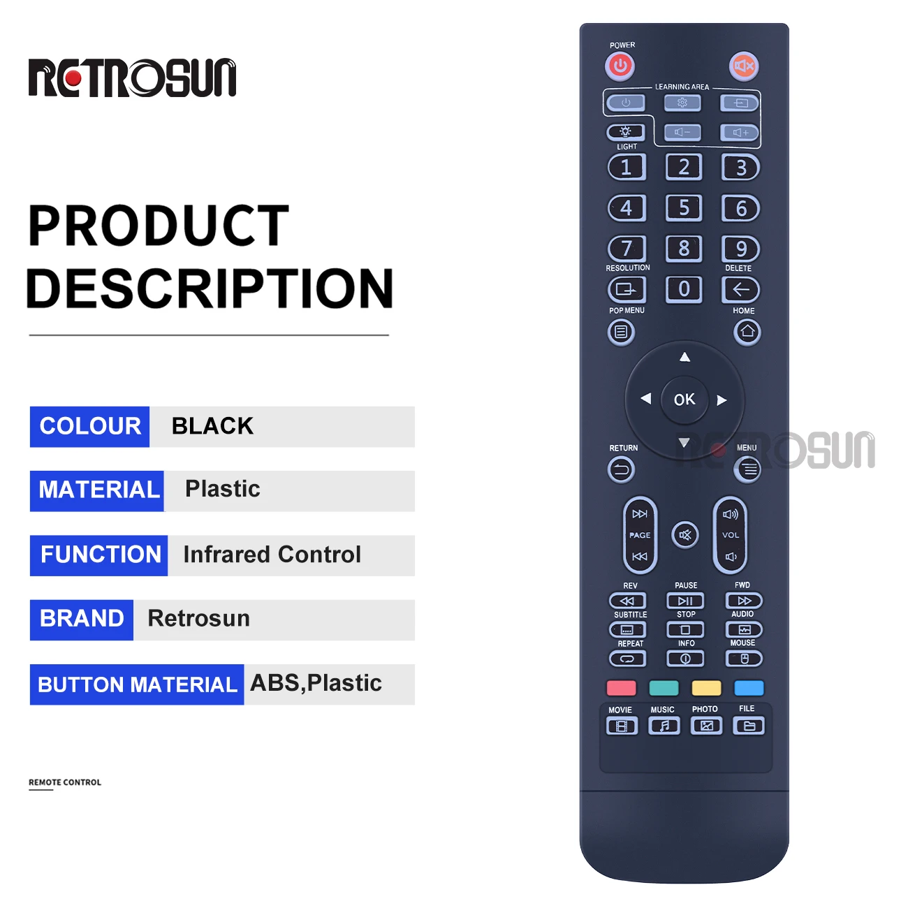 ريموت كنترول لاجهزة زيدو تي في بوكس ، z9s ، z9x ، z10 ، z10pro ، x20 ، x20 pro ، z1000 ، z1000pro ، uhd2000 ، uhd3000 ، جديد