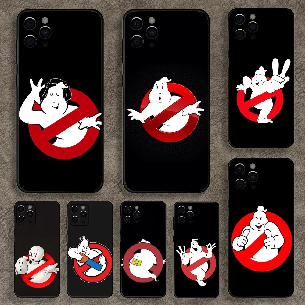 Movie G-Ghostbusters Phone Case For Apple iPhone 15,14,13,12,11,Pro,X,XS,Max,XR,Plus,Mini Soft Black Cover