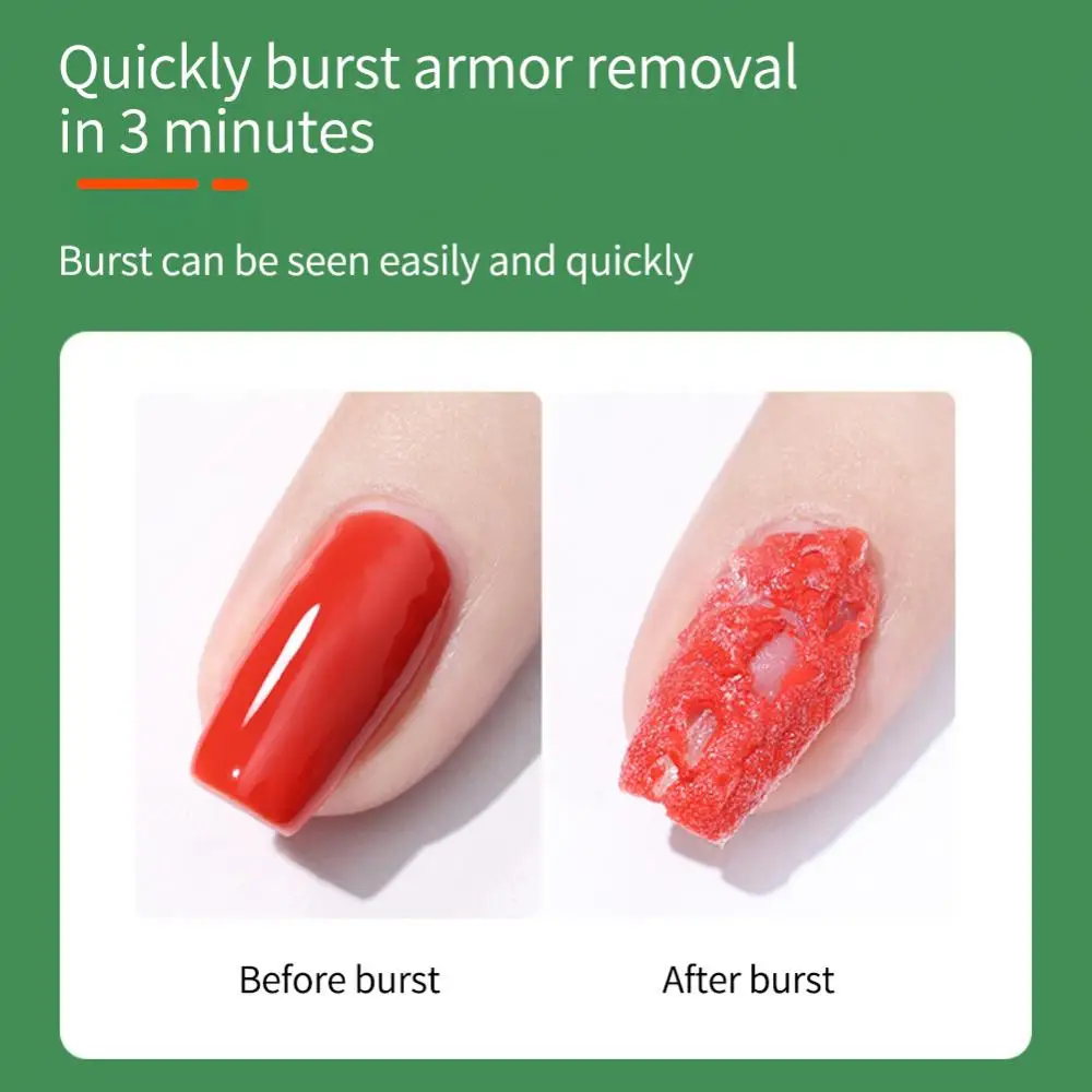 Nail Art Tool Burst Nail Remover Base Top Coat Clean Remover UV-Gel-Nagellack löschen schnell schnelle Entferner-Maniküre