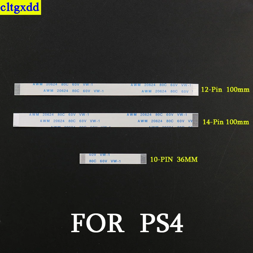コントローラー用の柔軟なリボンケーブル,タッチパッド,電源,ps2,ps3,ps4,ps5,超薄型,6, 10, 12, 14, 16, 18ピン,v1.0,2.0 3.0、5個