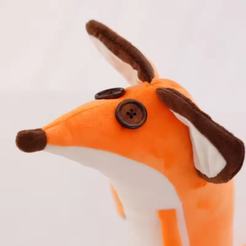 น่ารัก 60 ซม.ภาพยนตร์การ์ตูนเจ้าชายน้อยและ Fox ตุ๊กตา Plush ตุ๊กตาสัตว์ตุ๊กตาการศึกษาของเล่นสําหรับ Babys คริสต์มาสของขวัญ