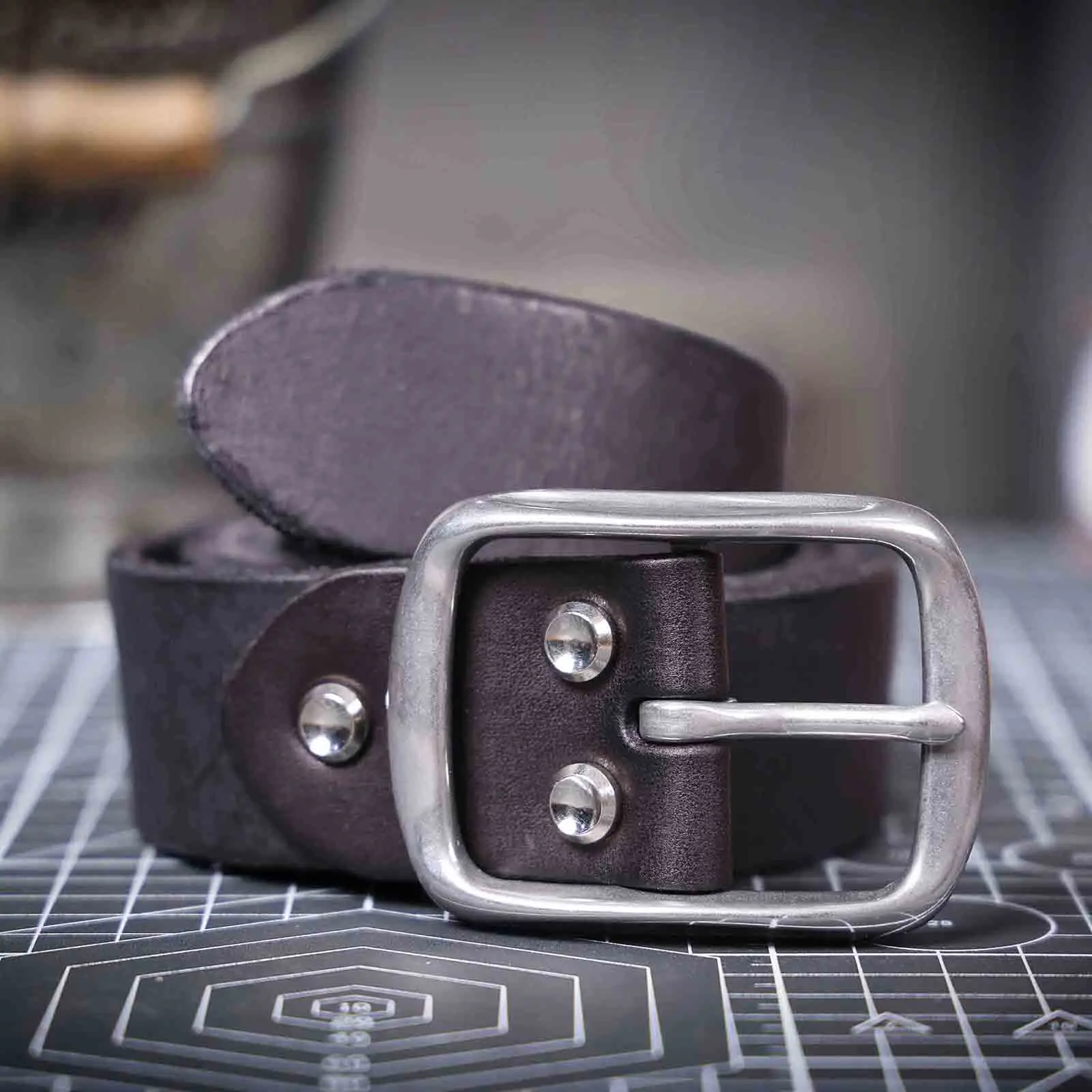 Vintage Echt leder Herren Rindsleder Gürtel Edelstahl Schnalle italienisches verdicktes Leder mit Geschenk box, ideale Wahl für Geschenk – Detail 29