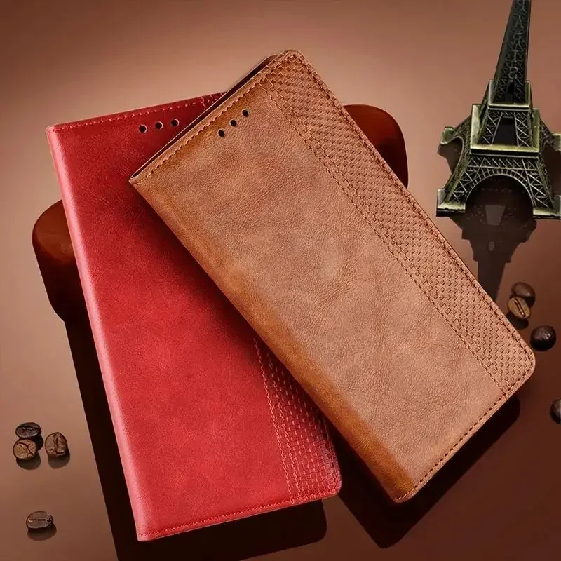 

For Honor 400 Smart 5G Flip Leather Retro Magnetic Bracket Bag Wallet Phone Case For Honor 400 Smart 5G Phone Case Funda Capa