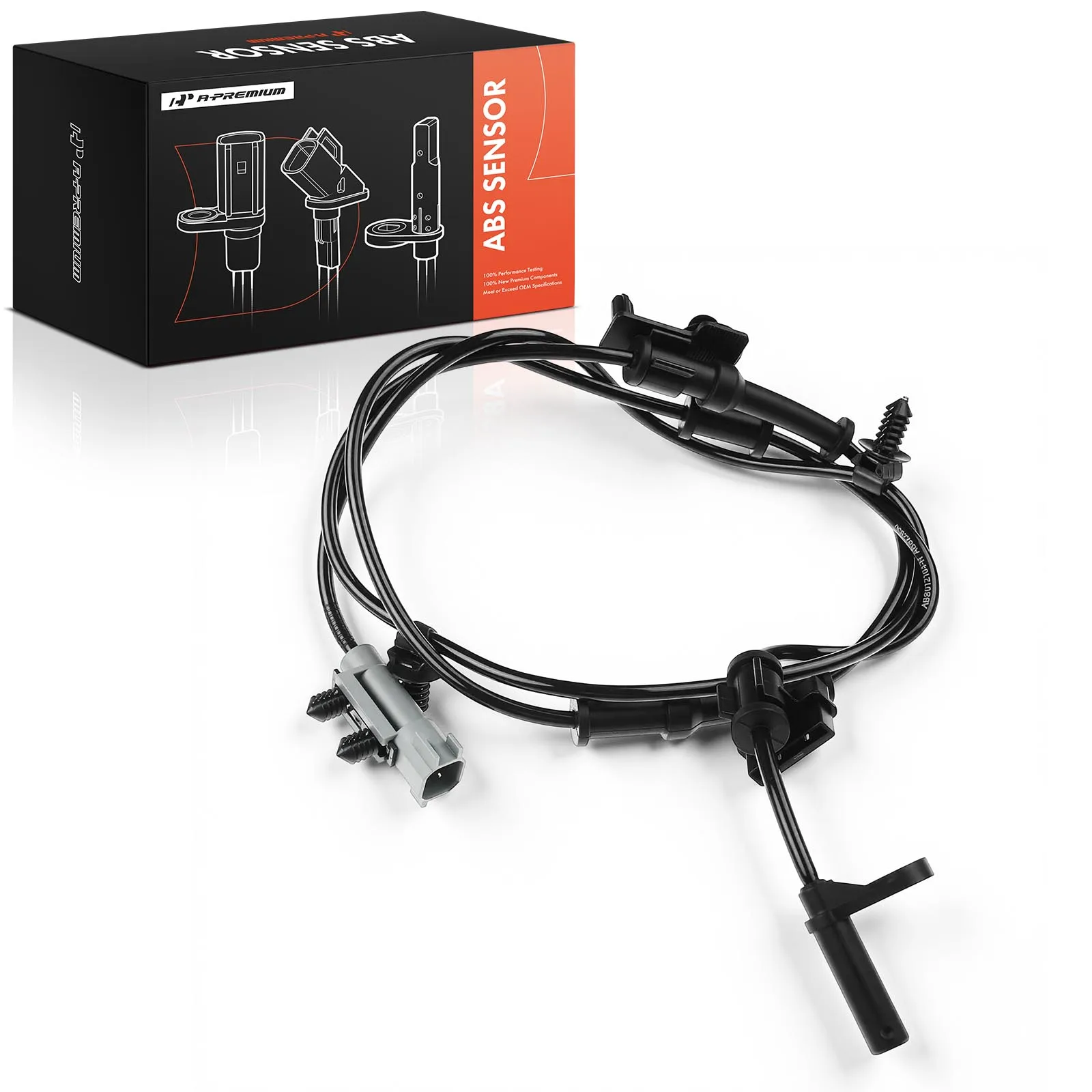 A-Premium Rear Driver Side ABS Wheel Speed Sensor for Dodge Charger Challenger 2011-2022 Chrysler 300 2011-2022