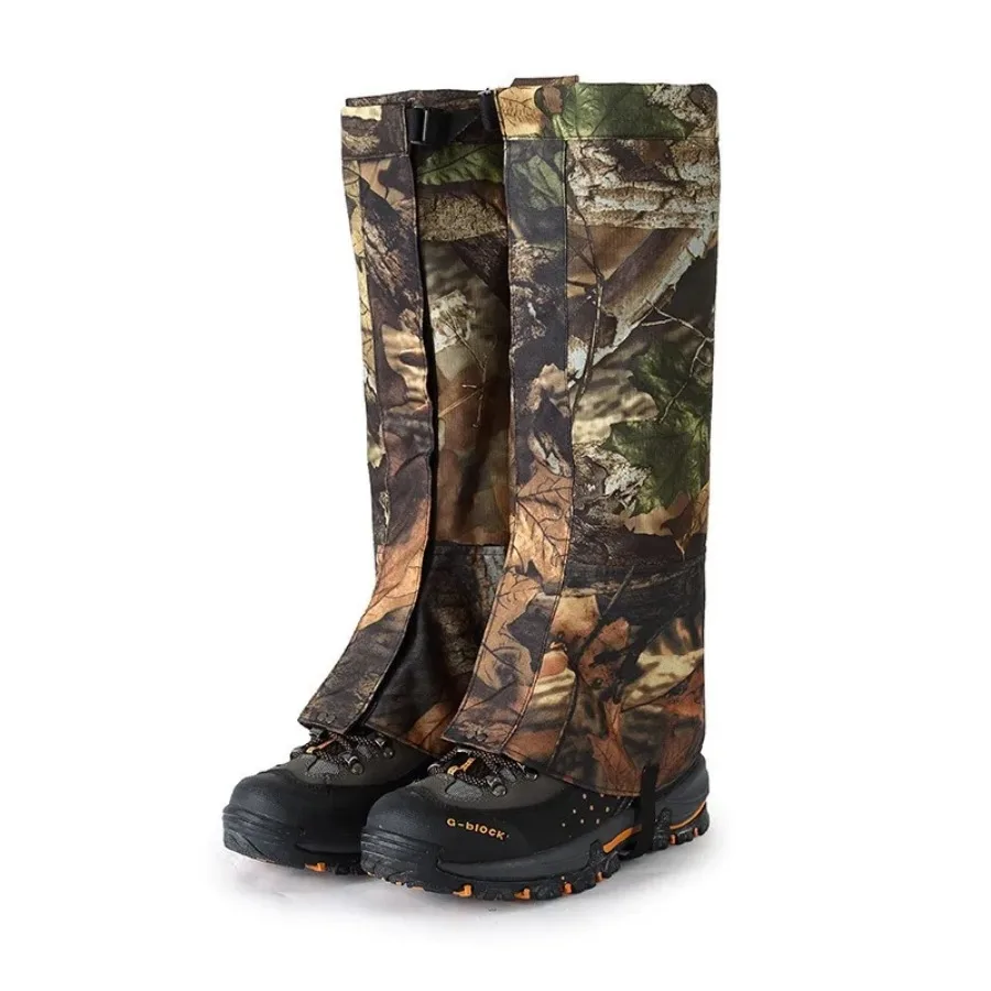 Camouflage Snow Cover Outdoor Hiking Foot Cover Jungle Crossing Leg Warmer Ski Leg Foot Guards Mountaineering Leggings Equipment
