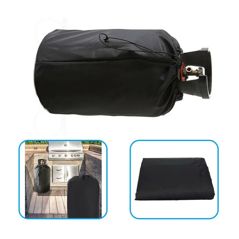 Portable Waterproof Outdoor Anti-UV BBQ Grill Stove Bag Gas Bottle Cover Propane Tank Cover Gas Stove Bag