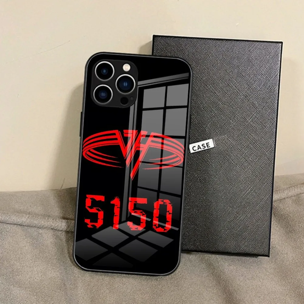 جراب هاتف جيتار جرافيك إدي فان هالين ، غطاء خلفي من الزجاج المقسى ، أيفون 15 برو ماكس ، أيفون 14 برو ، أيفون 12 ، أيفون 13 ميني ، أيفون إكس آر ، أيفون إكس إس ، iPhone 8 ، iPhone 7 Plus ، iPhone SE